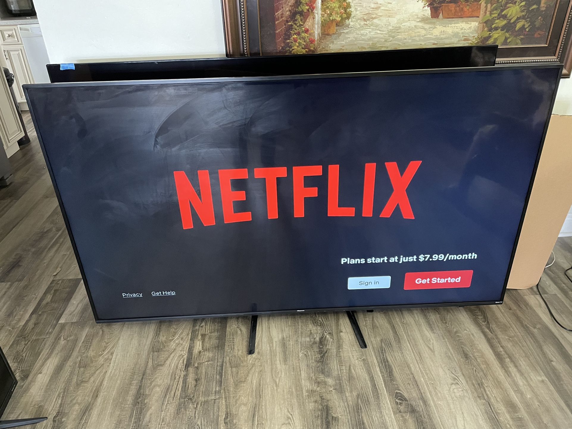 Hisense 75” Roku Smart TV 4K UHD HDR With New Remote Control $280 Firm On Price