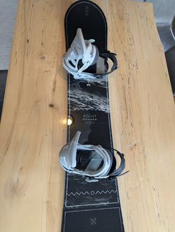 Rome Agent 157 Snowboard w/Burton bindings