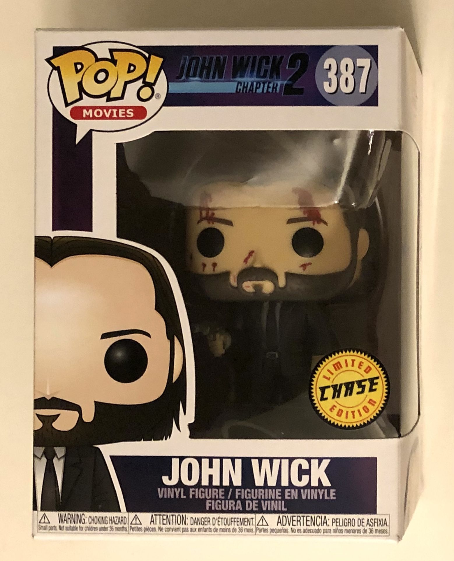 FUNKO POP JOHN WICK 387 CHASE EDITION CHAPTER