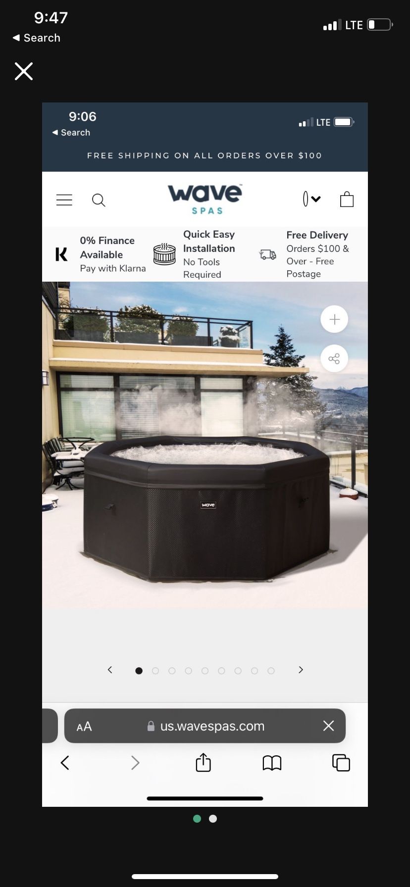 Collapsible Hot Tub 