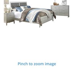 Lovely Grey Bedroom Set