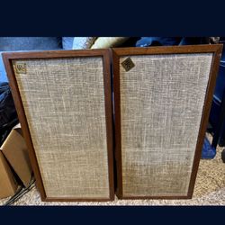 Vintage 1971 AR-4x Speakers 