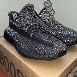 Adidas Yeezy Static Black Reflective Men’s Size qb