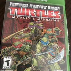 Teenage Mutant Ninja Turtles: Mutants in Manhattan (Xbox One, 2016)