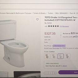 TOTO  Toilet