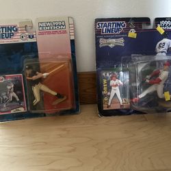 double package mlb collectible figurines