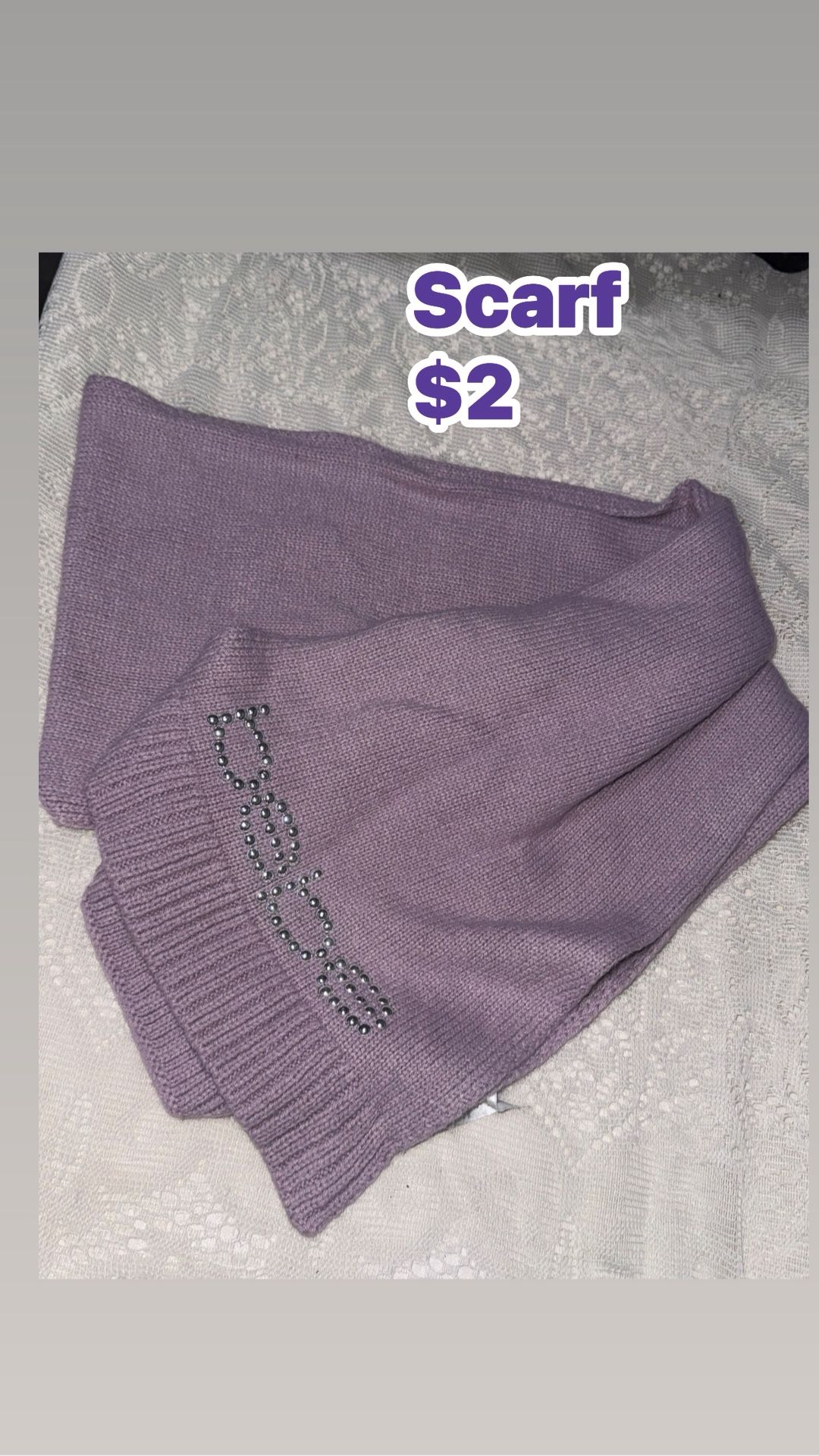 NEW ITEMS!! $2 SCARF