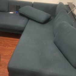 Used couch /sofa for sale green