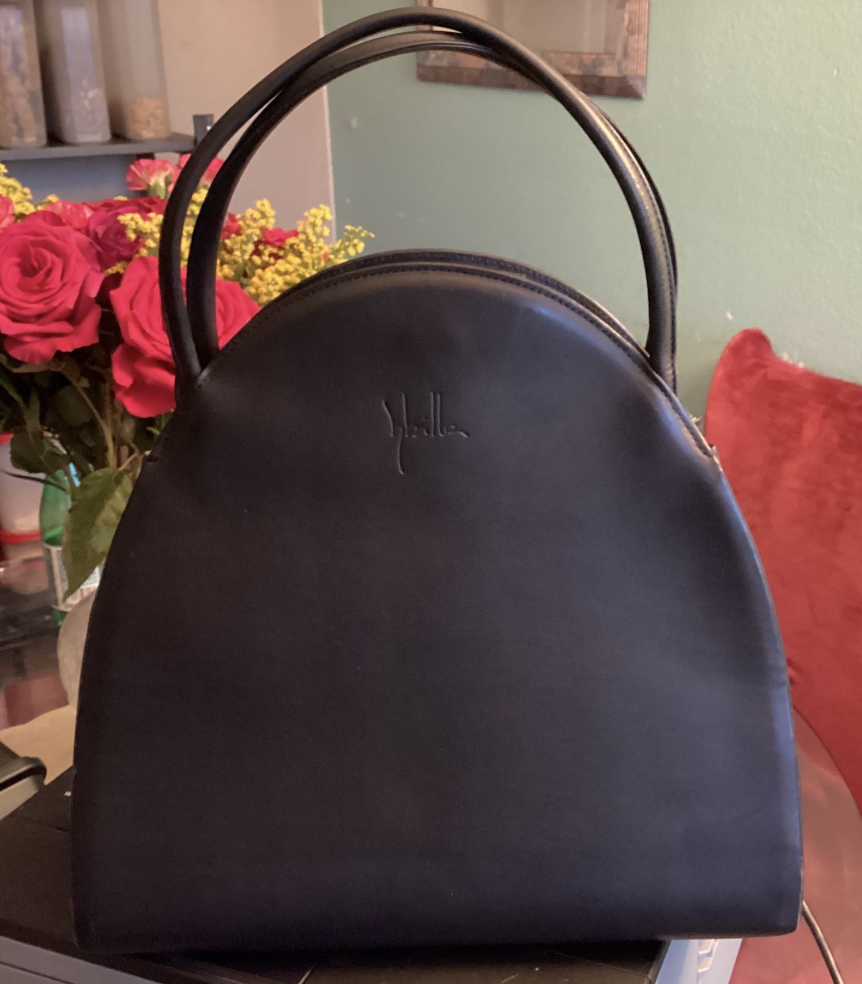 Used Sybilla Black Leather Handbag