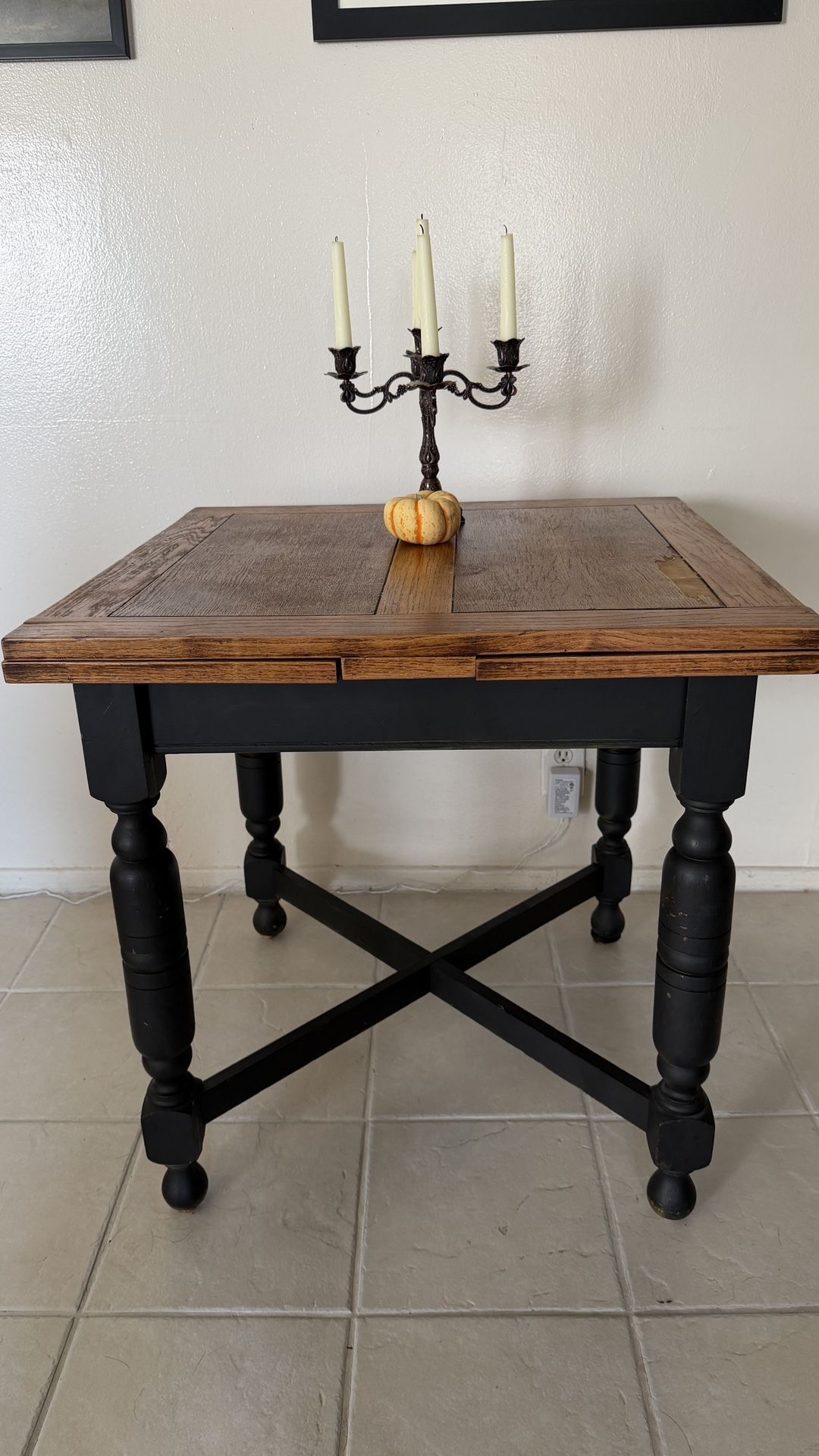 Rustic Kitchen Table w/ Extension