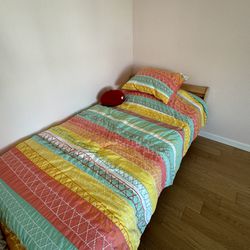  IKEA Twin Bed with Orthopedic Foam mattress