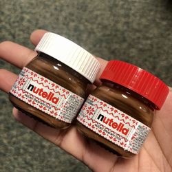 BRAND NEW MINI NUTELLA VALENTINES LOVE HOLIDAY CHARCUTERIE GOODIES FAVORS TREATS