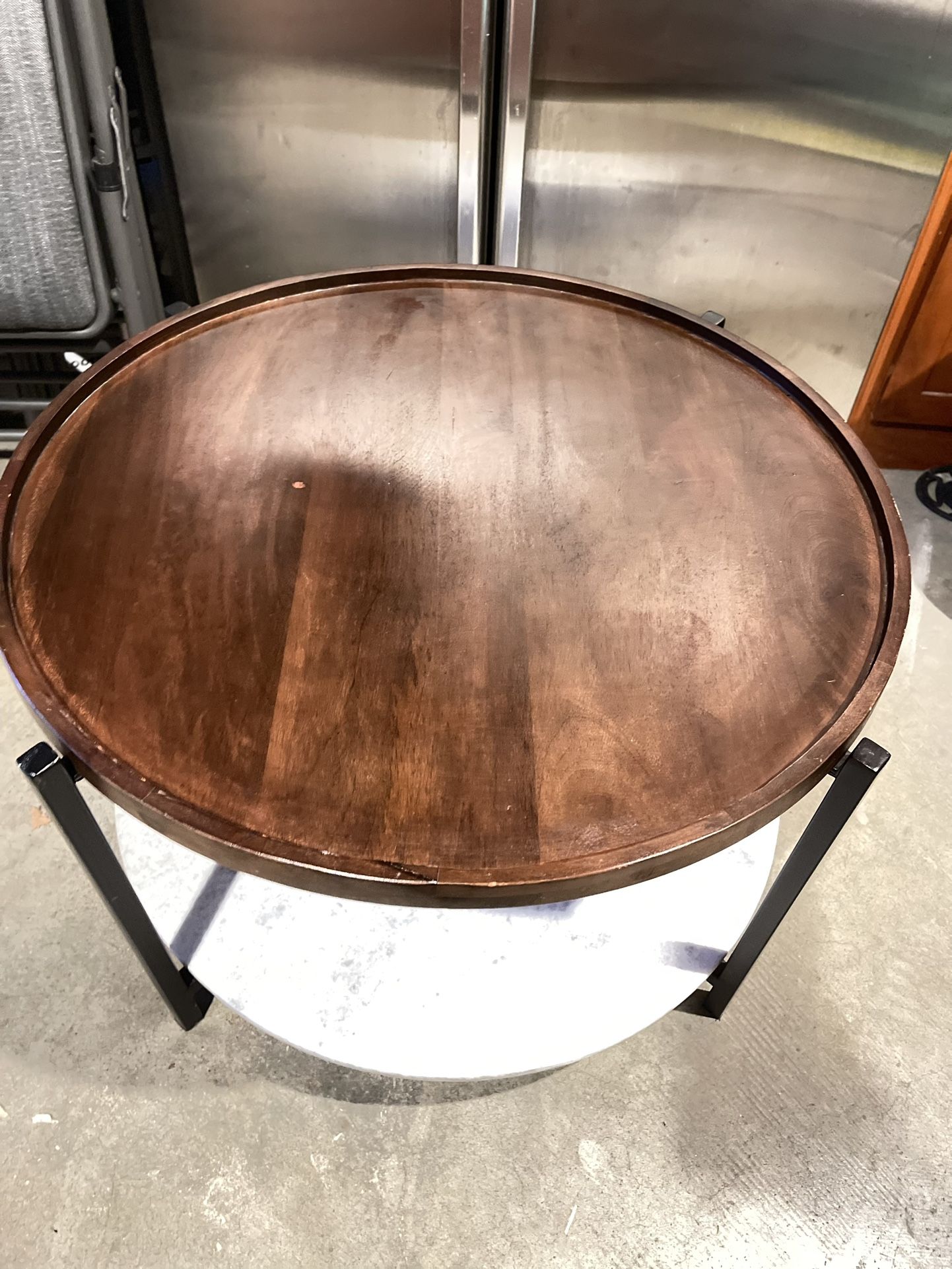 Center Table With marble & wood