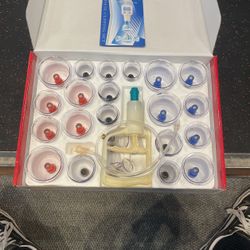 24 Pc. Cupping Vacuum Set