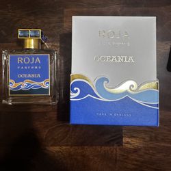 ROJA OCEANIA MENS COLOGNE 3.4OZ 95% FULL
