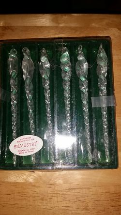 Handmade 20 Silvestri crystal ornaments