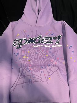 purple spider hoodie