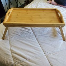 Foldable Food Table (Breakfast In Bed)