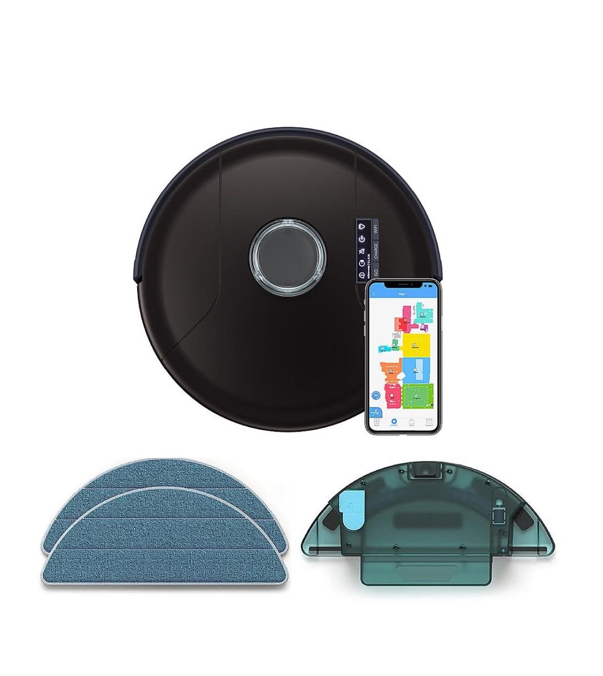 bObsweep Per Hair Slam Robot Vacuum And Mop Available In 2 Colors Brand New In Box 