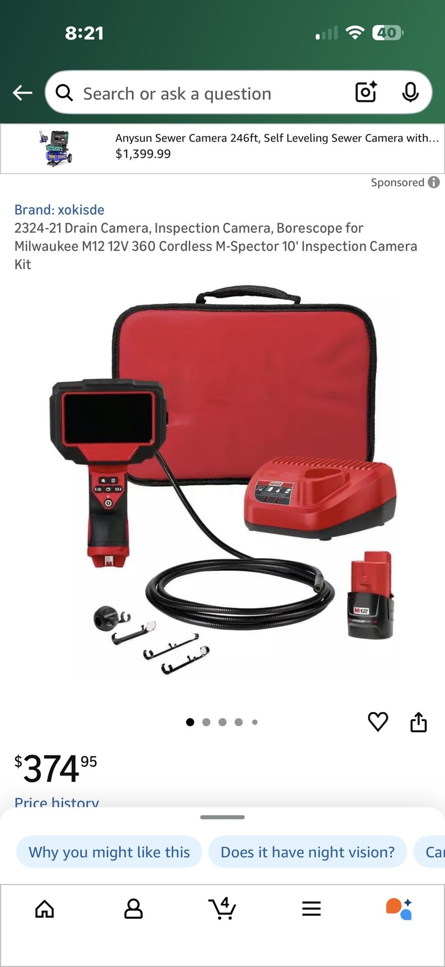 Milwaukee M-12 M-Spector