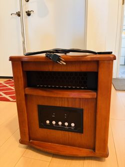 Wood portable heater