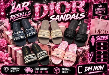 SANDALS DIOR