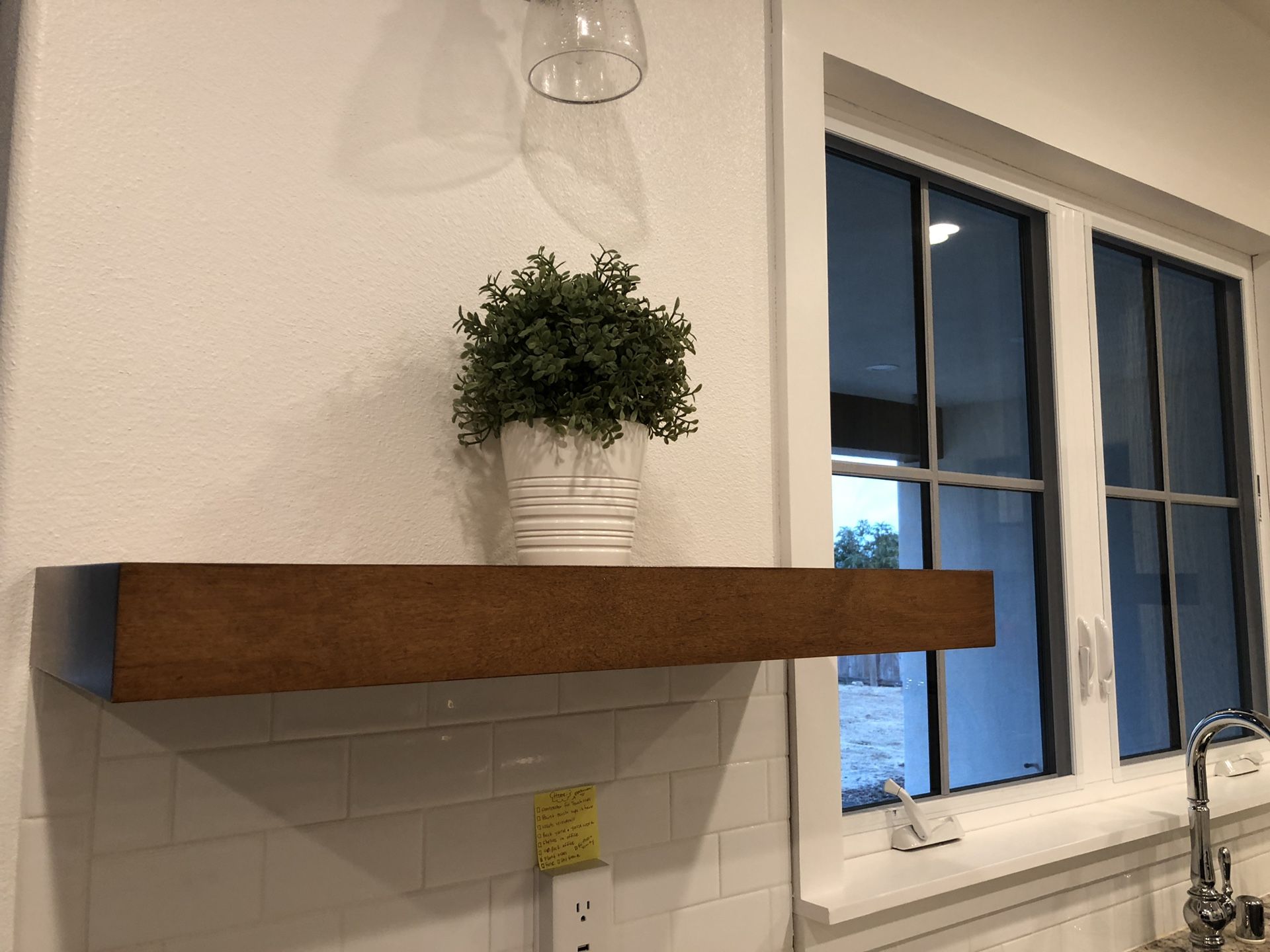 Kitchen shelves