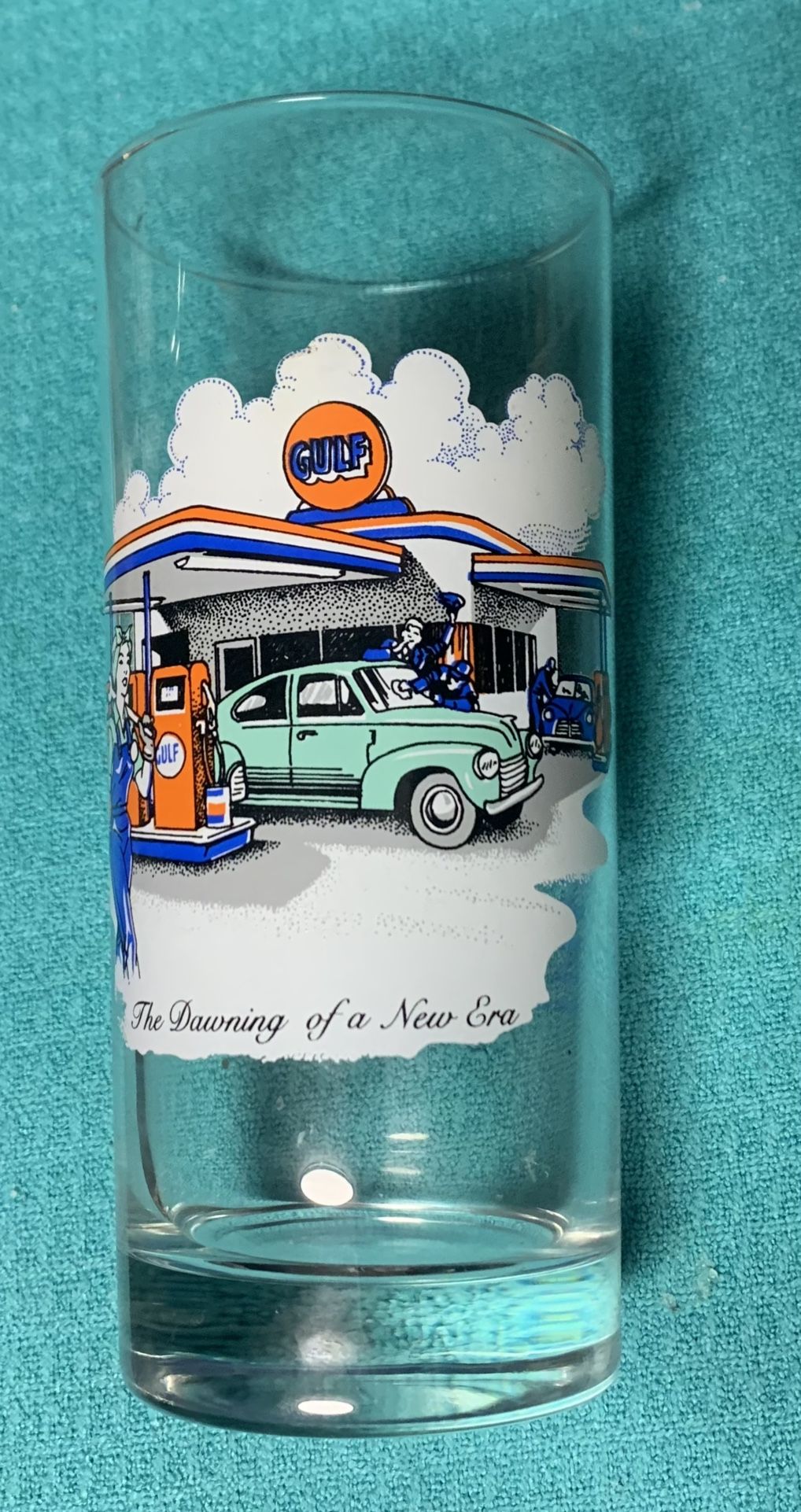 Gulf Oil Company Commemorative Glasses