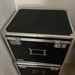 Vaultz Locking Chest, Letter/Legal Size, Black 