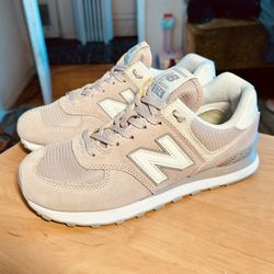 New Balance Classic 574 Pastel Pink Womens Size 7 style # WL574ESP