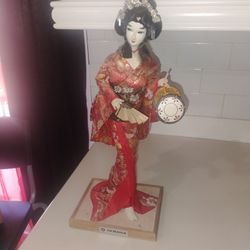 Muñeca Japones Geisha Decoracion Colección 