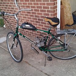 Vintage Schwin 49cc  Motor Bike