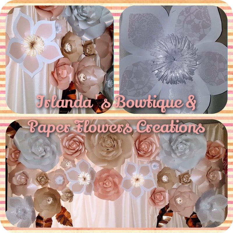 Paper Flowers For Any Occasion or decoration