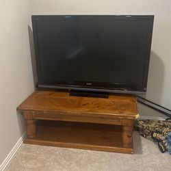 Sony Bravia 52 Inch XBR6 and Stand If You Want