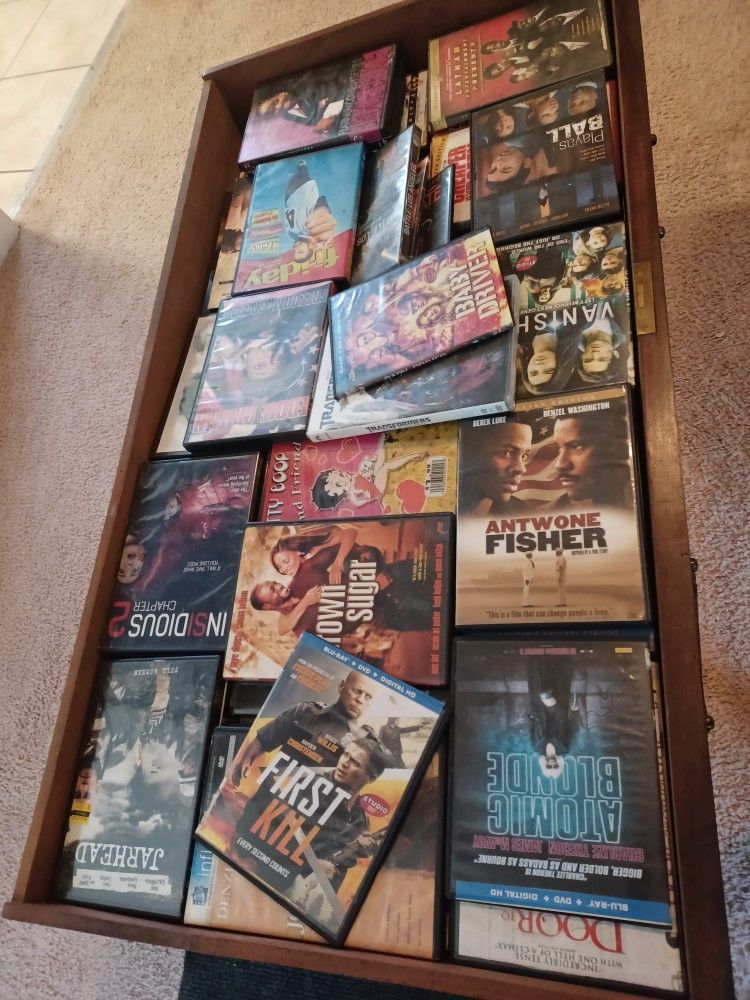 DVD'S AND VHS