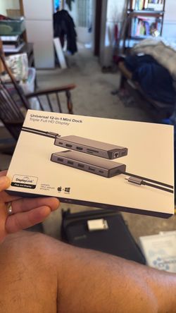 Universal Computer Mini Dock with DisplayLink