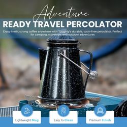 Toughty 12 cup coffee percolator
