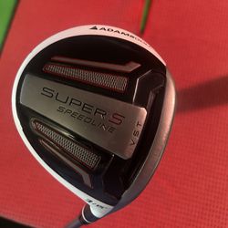 Adam’s Golf Super S Speedline 15* 3 Wood Reg Shaft 