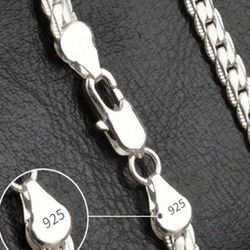925 Silver Chain 12” Long. New