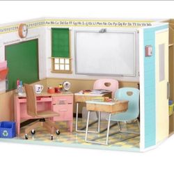 Doll Barbie School Classroom Play Set American Girl OG