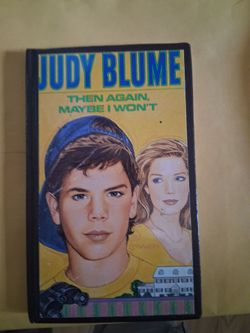Judy Blume Then Again Maybe I Won't Book