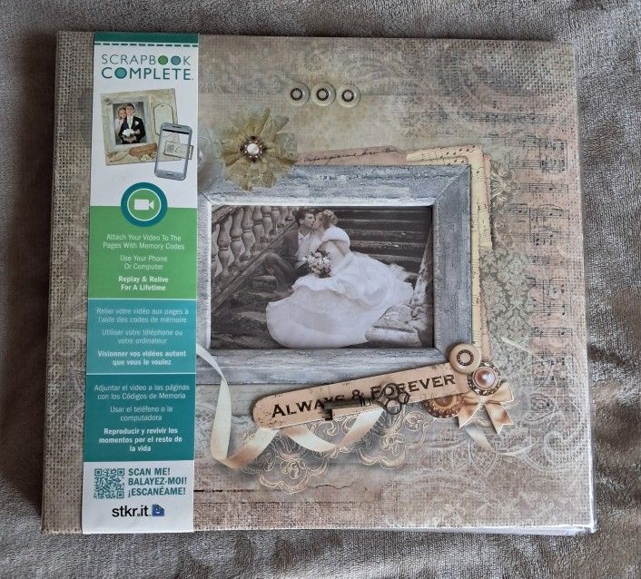 Wedding Album And Refill Protector.