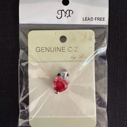 Heart Shaped Charm For Necklace Or Bracelet