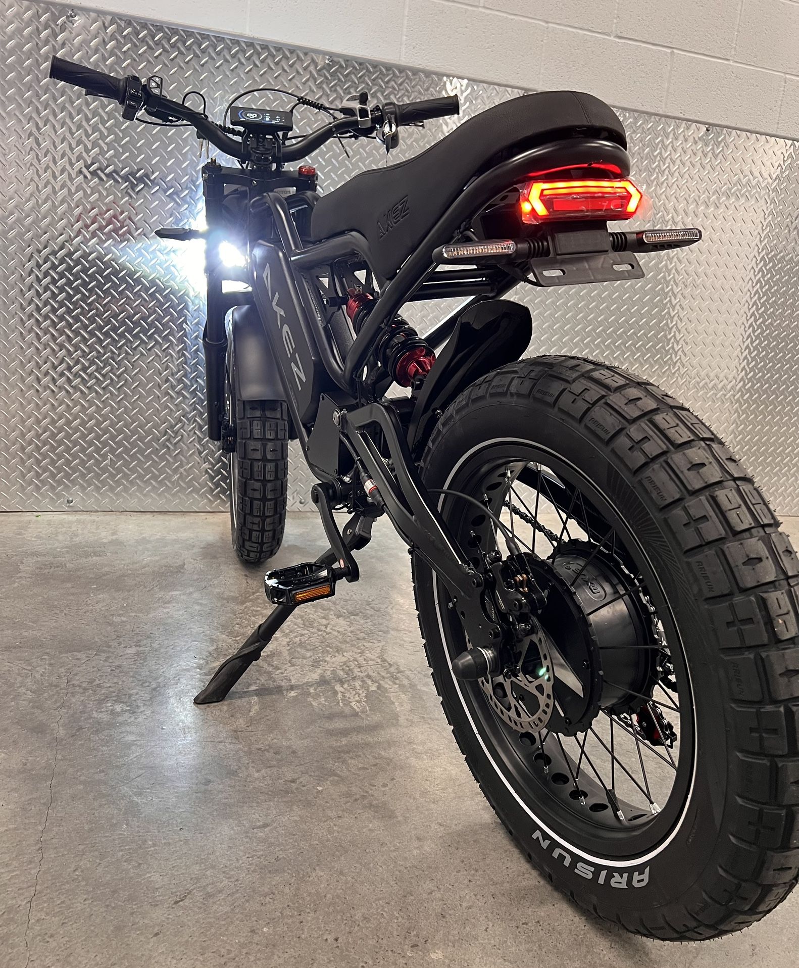 ✅⚡️NEW - 52V/ 2000W (Peak)1500 Watt/w/25ah Battery, Electric Ebike, 🚀 39mph Top Speed Heavy Duty/Full Suspension (Black)-w/FREE LOCK