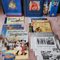 Disneyland 50th Anniversary 2005 Employee Memorabilia Lot (With Cards)