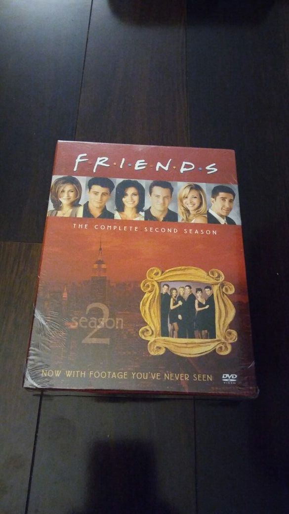 Friends Complete second season dvd NEW