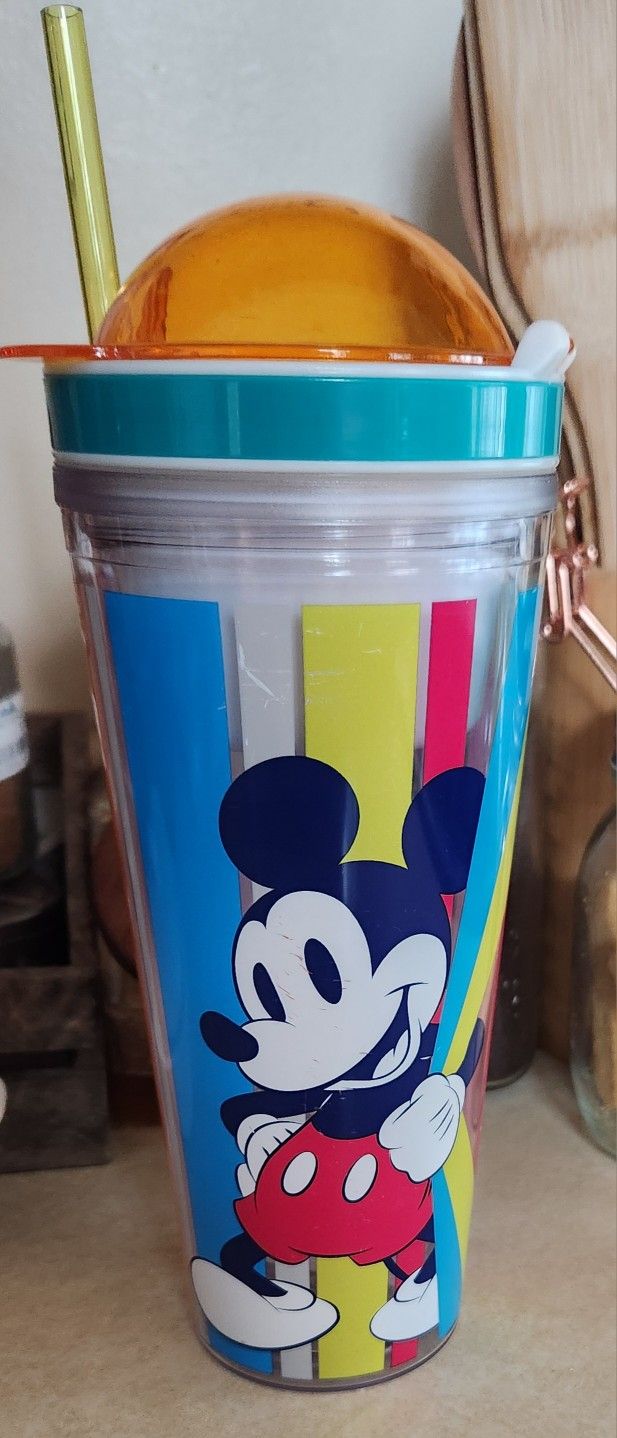 Disney Mickey Mouse Snack Drink Bottle