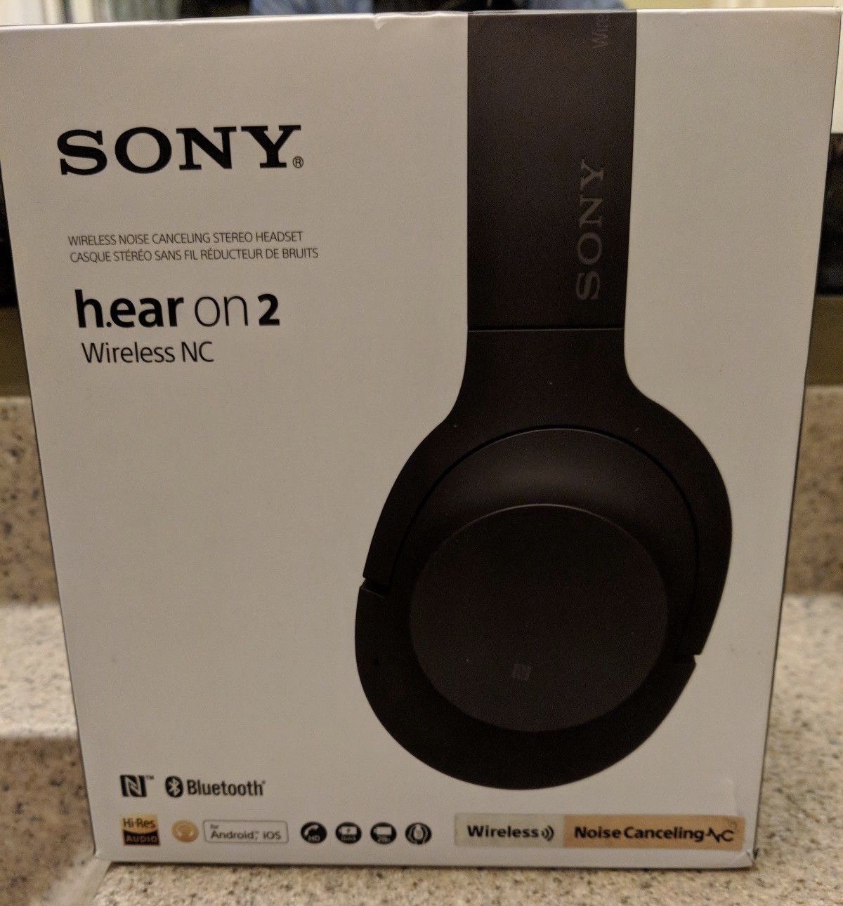 Sony WH-H900N h.ear on 2 Wireless Noise-Canceling Headphones.
