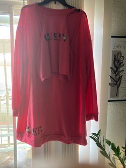 Ladies 2Piece sweater and halter top size 4XL