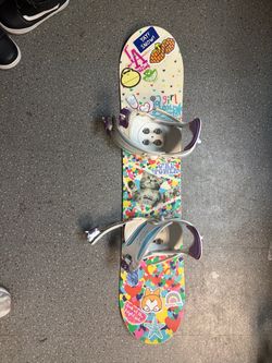 Roxy Snowboard w/ Vans boots